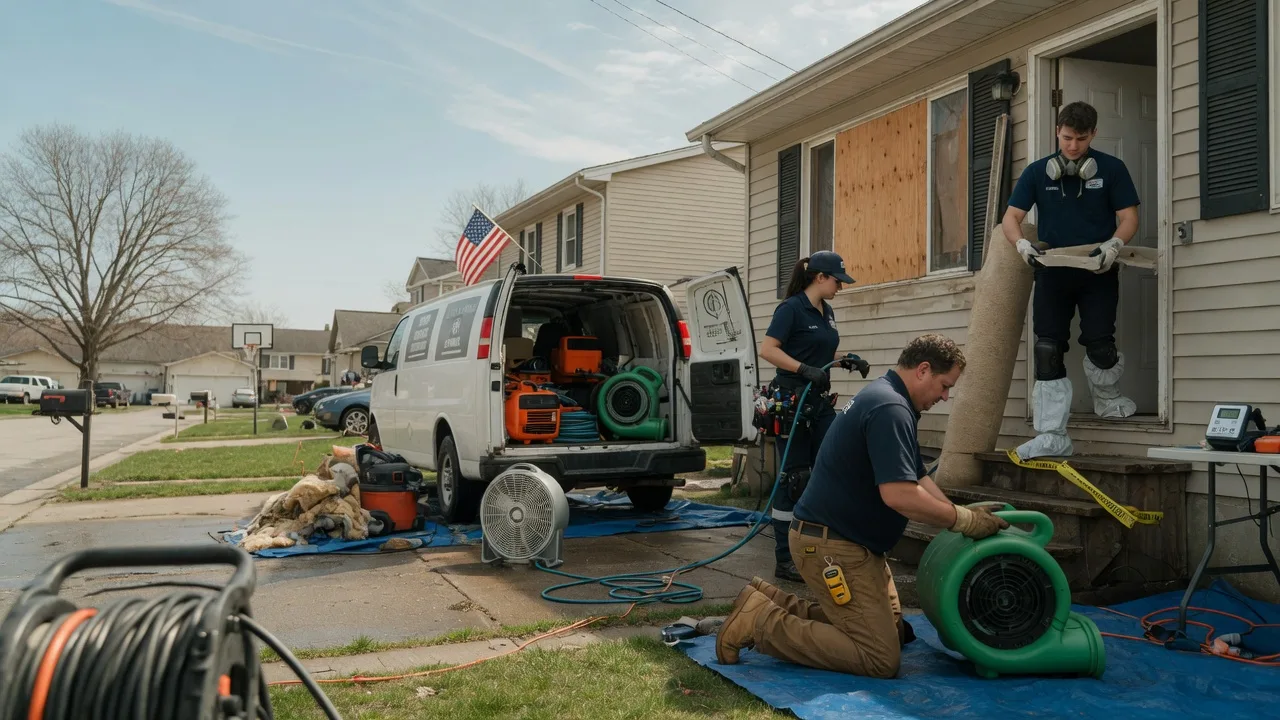 Water Damage Restoration in Cabot, PA near me
